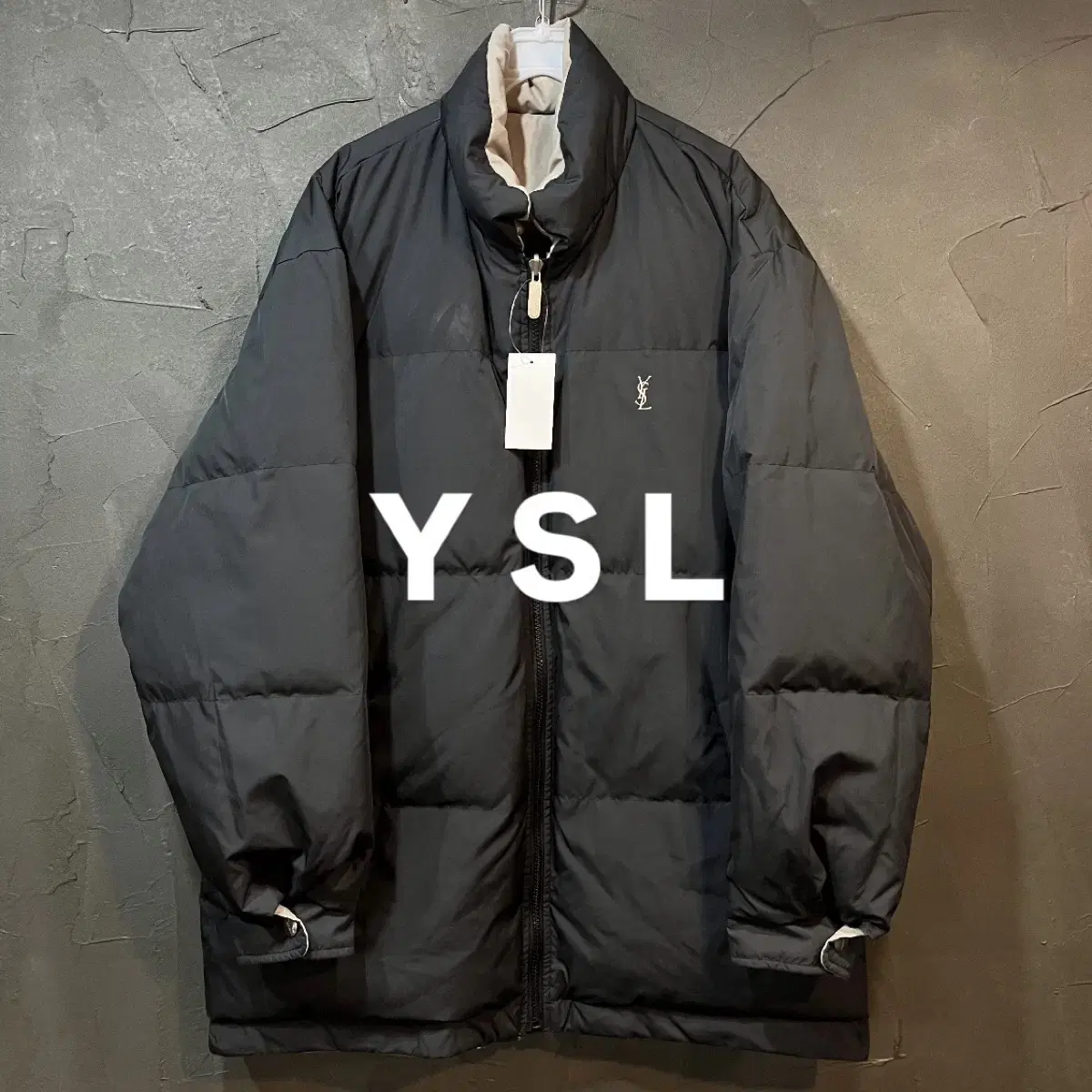 [L] YSL 입생로랑 리버시블 패딩